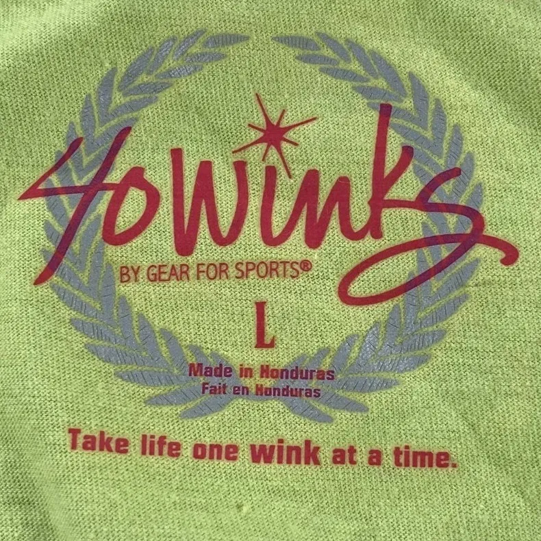 40 Winks Texas Tech Red Raiders Womens Graphic Tank Top Size L Green Casual New Size L - Image 3