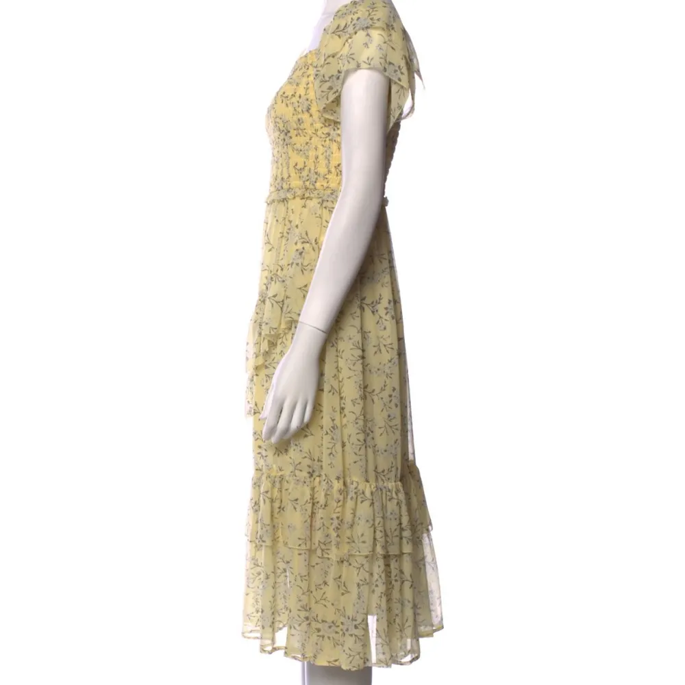 New ulla Johnson yellow floral print dress - Image 4