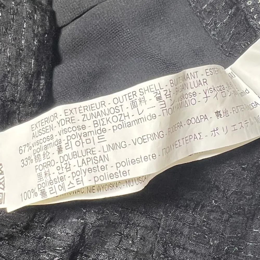 Zara Basic Collection Black Skater Mini Skirt - Image 9