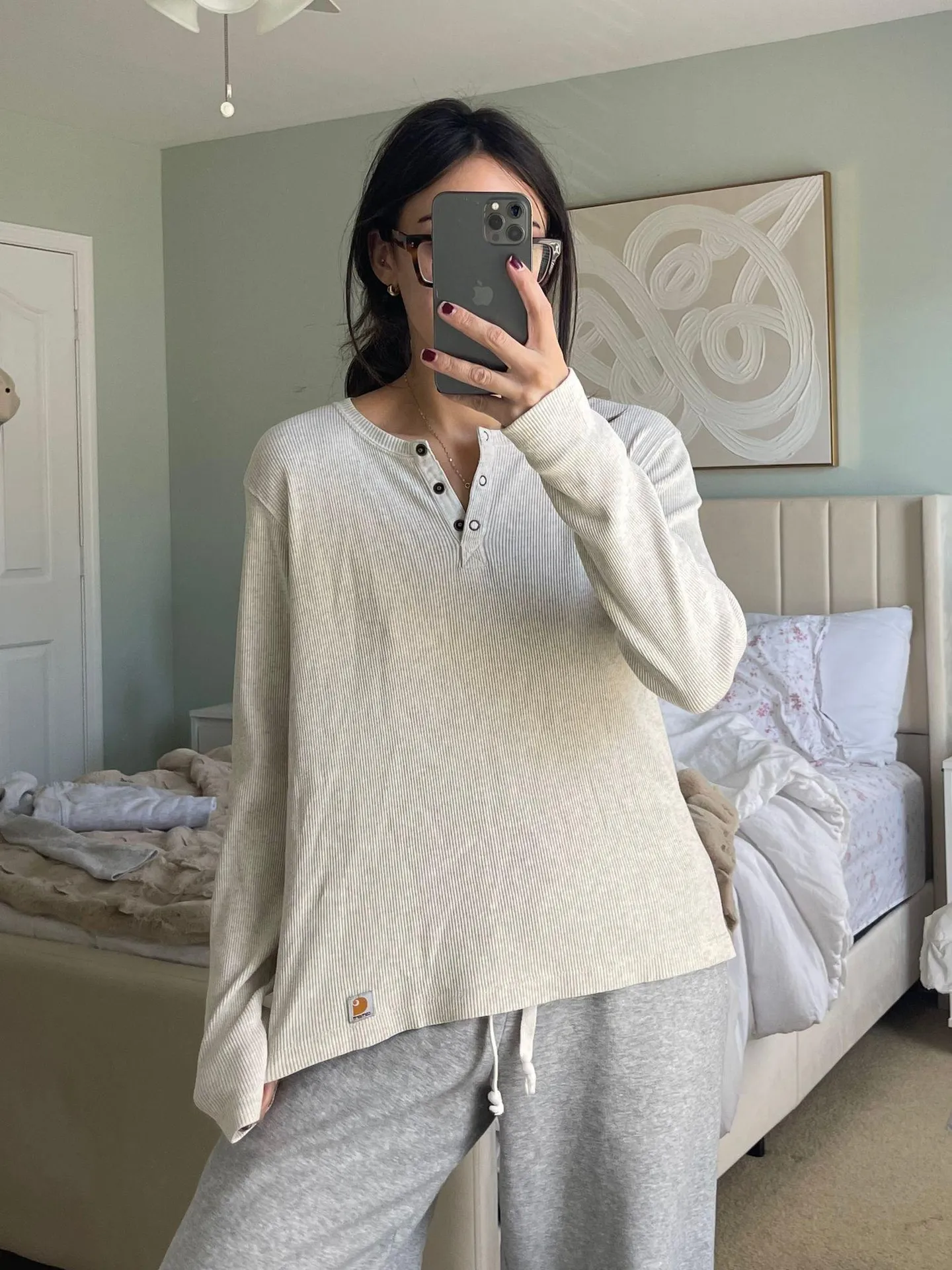 Carhartt Long Sleeve Henley - Image 2