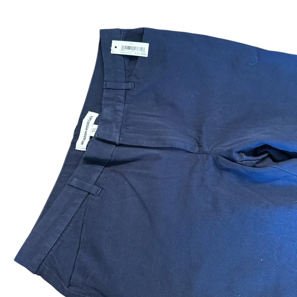 Amazon Essentials Navy Blue Chinos Size 10 - Image 4