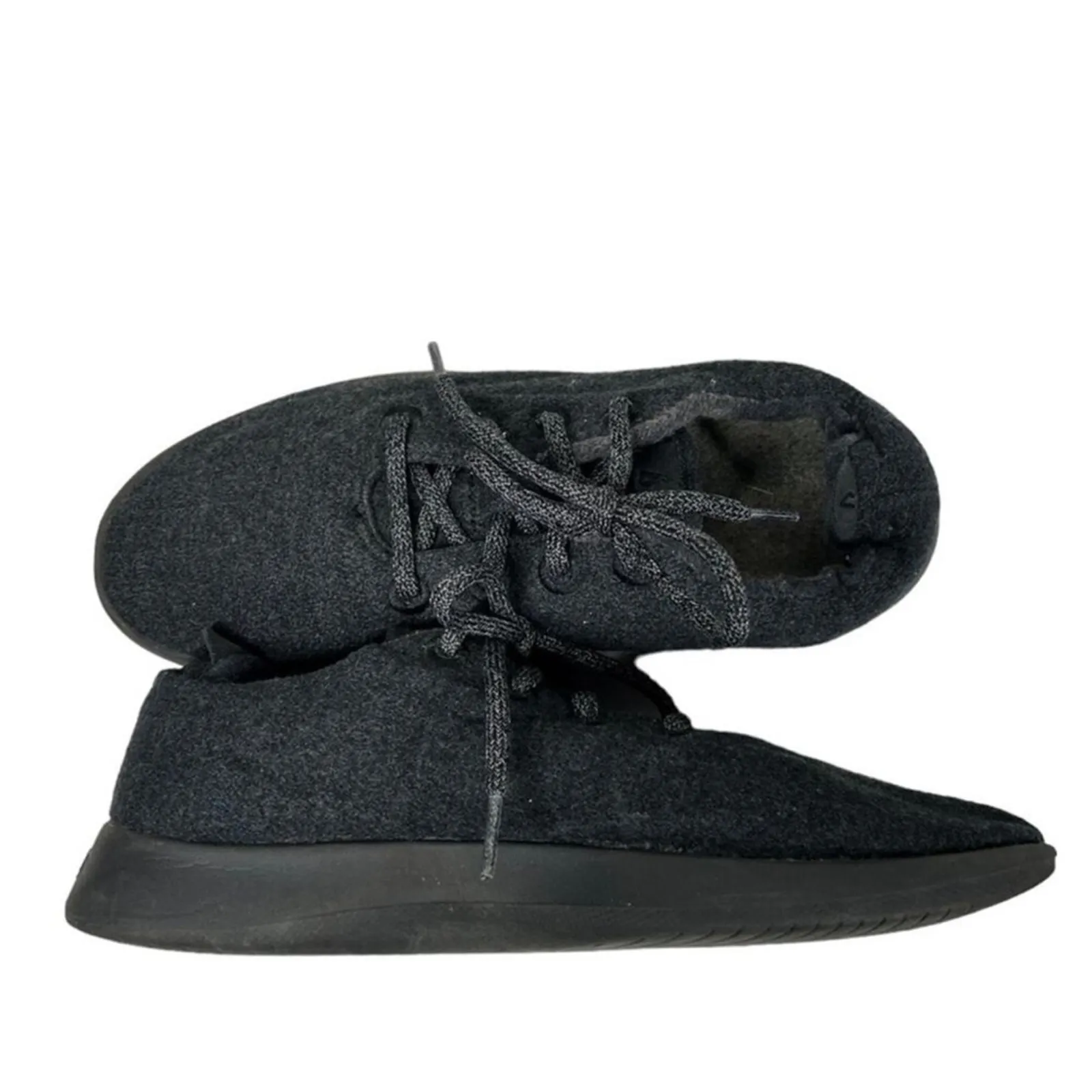 Allbirds Wool Runner Mizzles Women’s Size 9 Grey Black Washable - Image 9