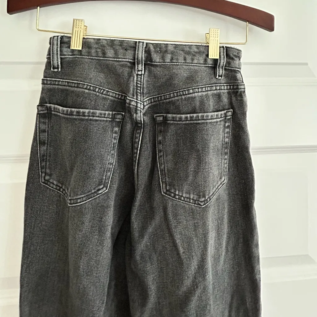 Pacsun Boyfriend Ripped Jeans Black Size 25 - Image 6