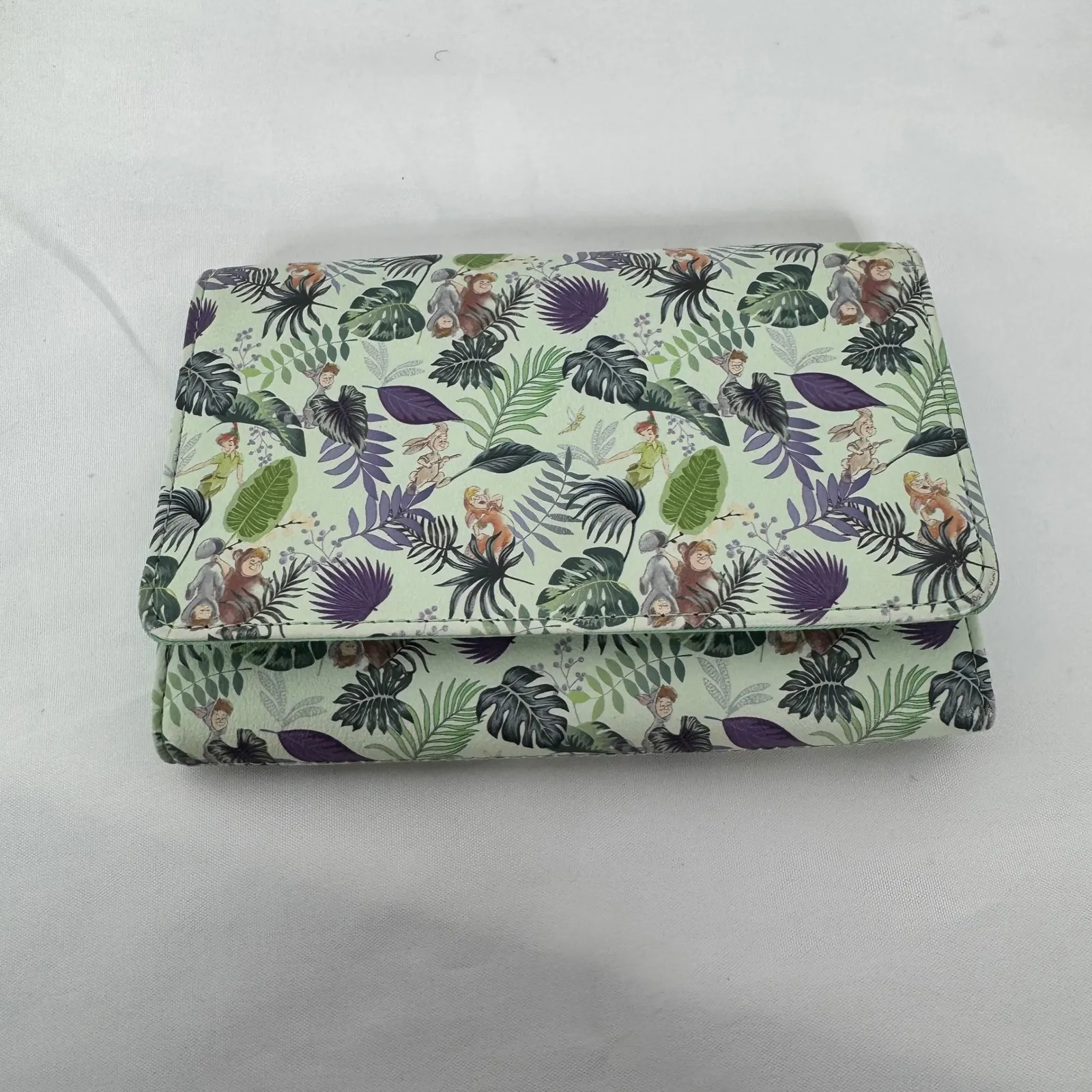 Loungefly Disney Peter Pan Leaves Mini Flap Wallet - Image 3