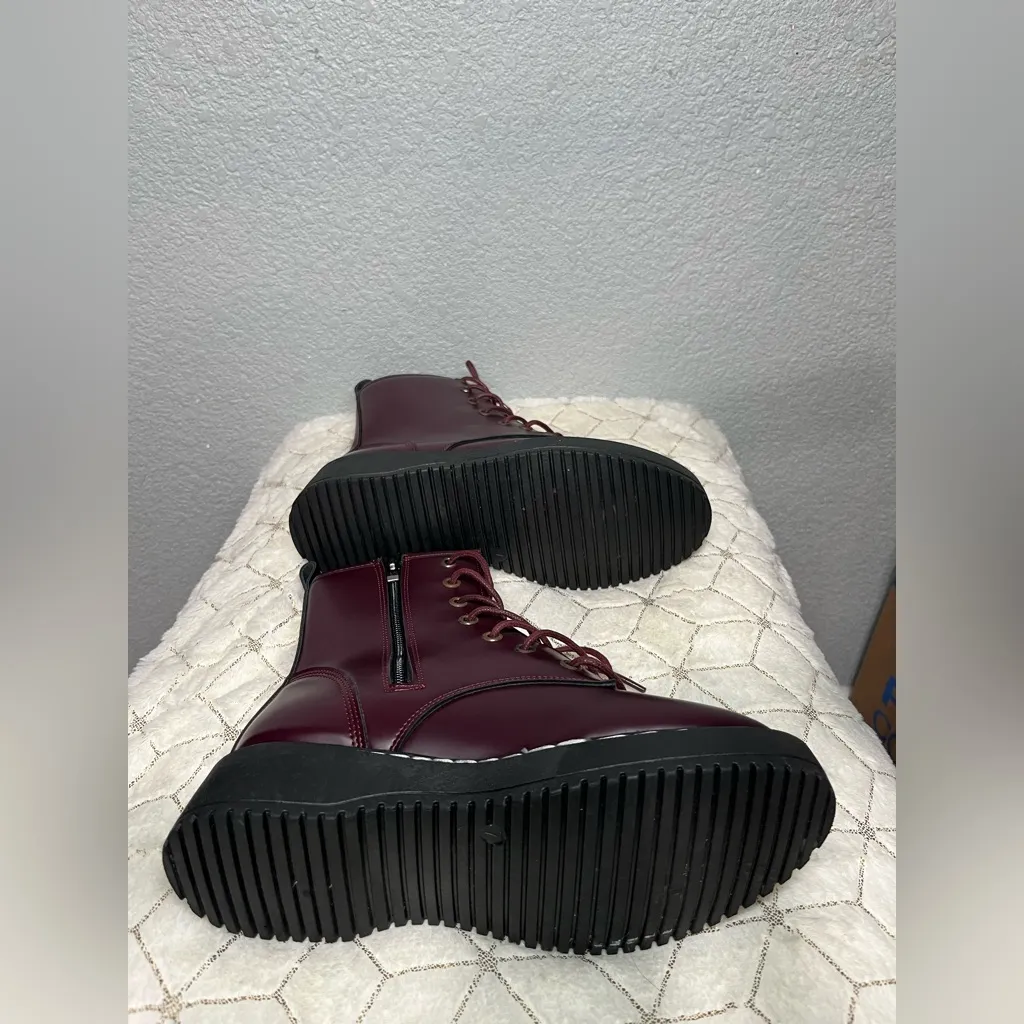 New ROUGE BURGUNDY BOOTS Brown Size 7 - Image 6