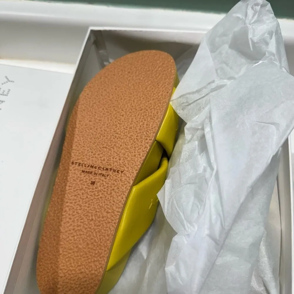 Stella McCartney Signature logo slides Yellow - Image 4