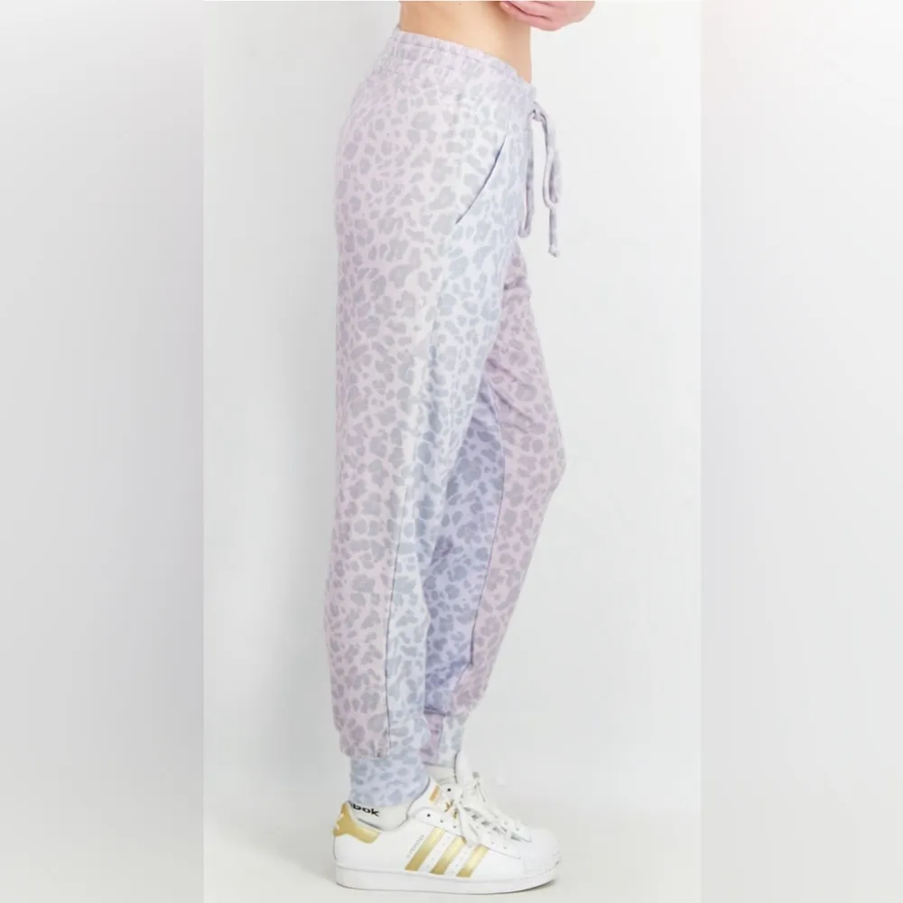 Sundry Animal Print Jogger Sweatpants Size1 (Small) - Image 6