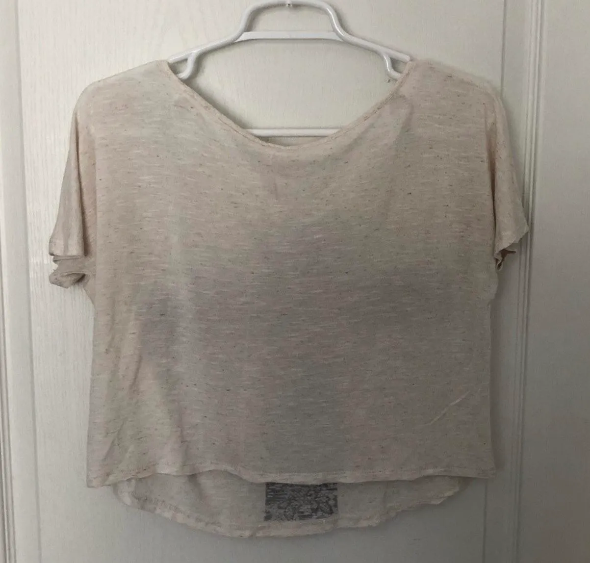 575 Cross Crop Top Gray - Image 2