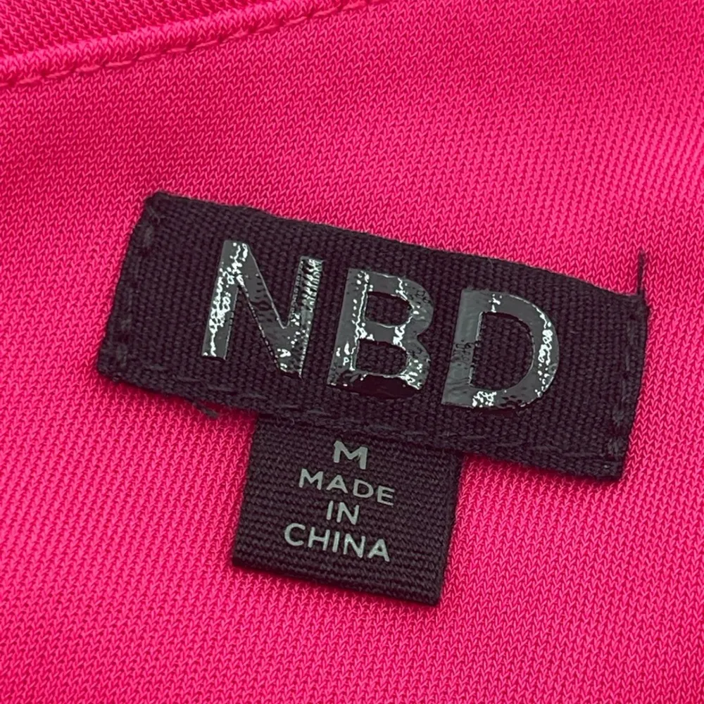 Nbd revolve Dresses Kamala mini Dress In Fuschia Nwt Size medium - Image 3