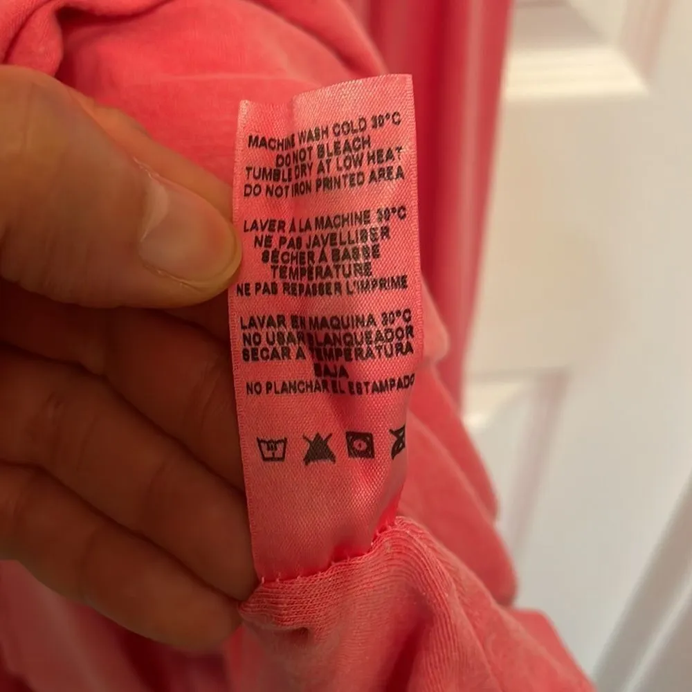 Anthropologie Sundry Pink Tiered Tank Dress - Image 7