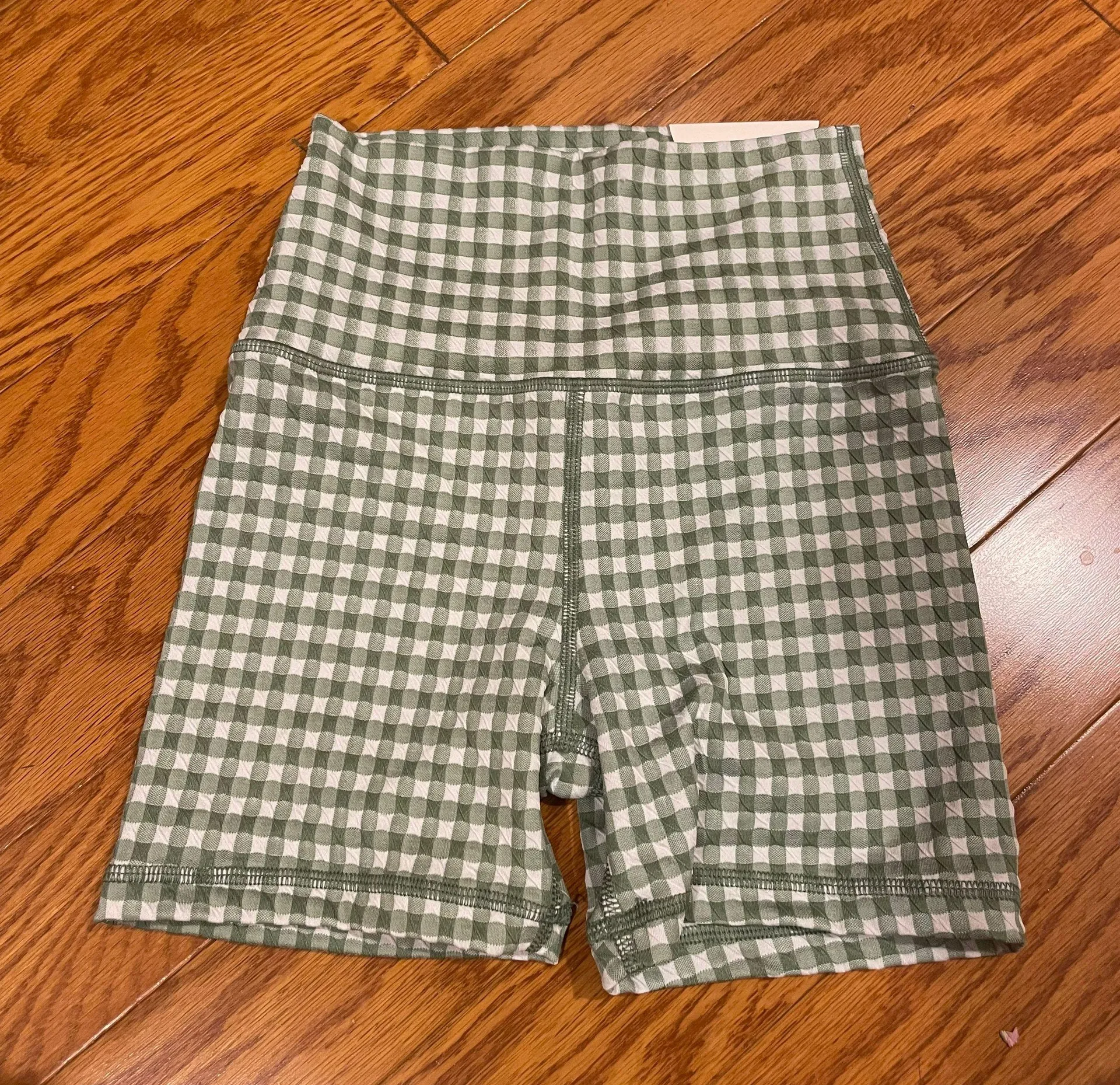 Aerie Gingham 4” Bike Shorts - Image 5