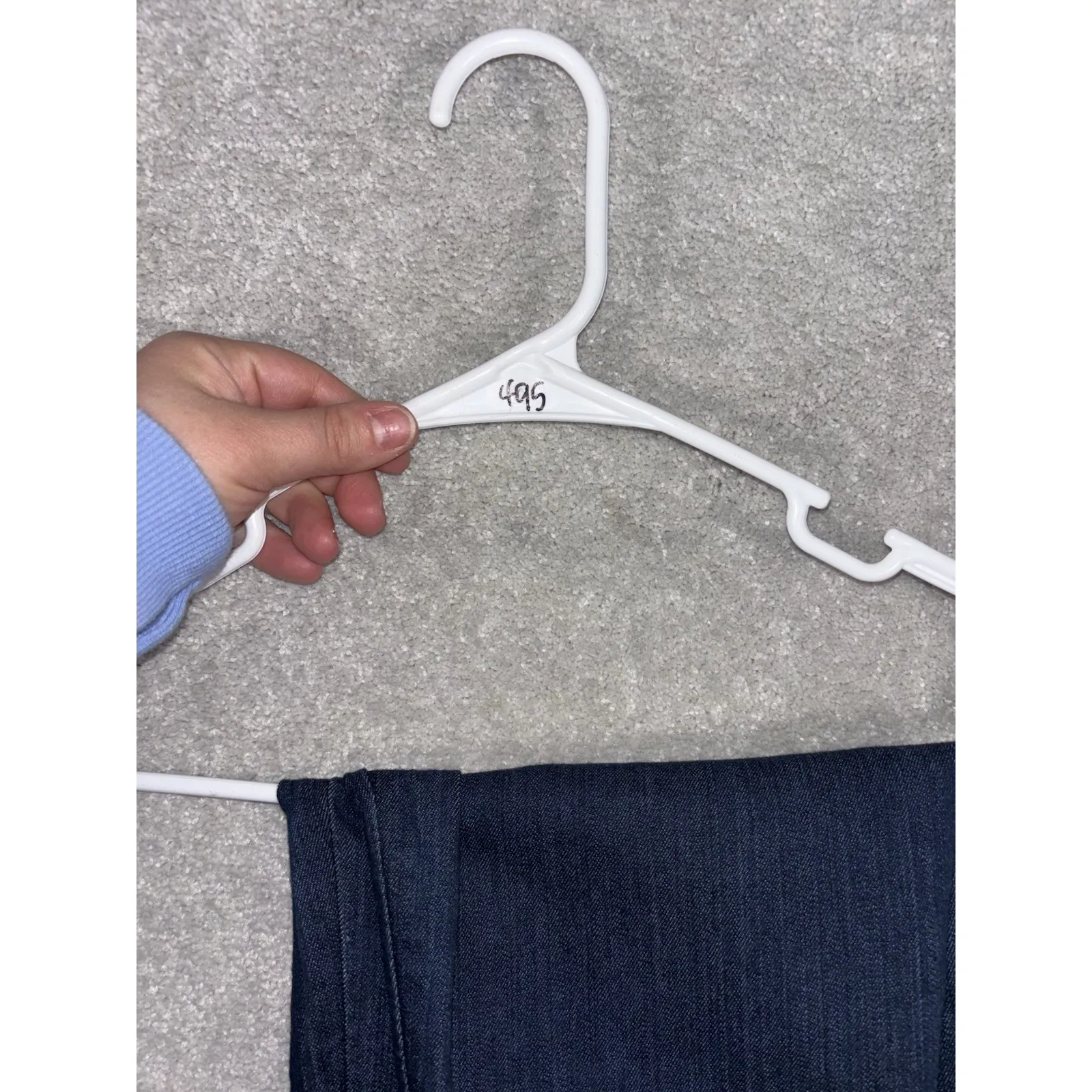 american giant 218 skinny womens jeans 32 NWT mountian wash Blue Size undefined - Image 11