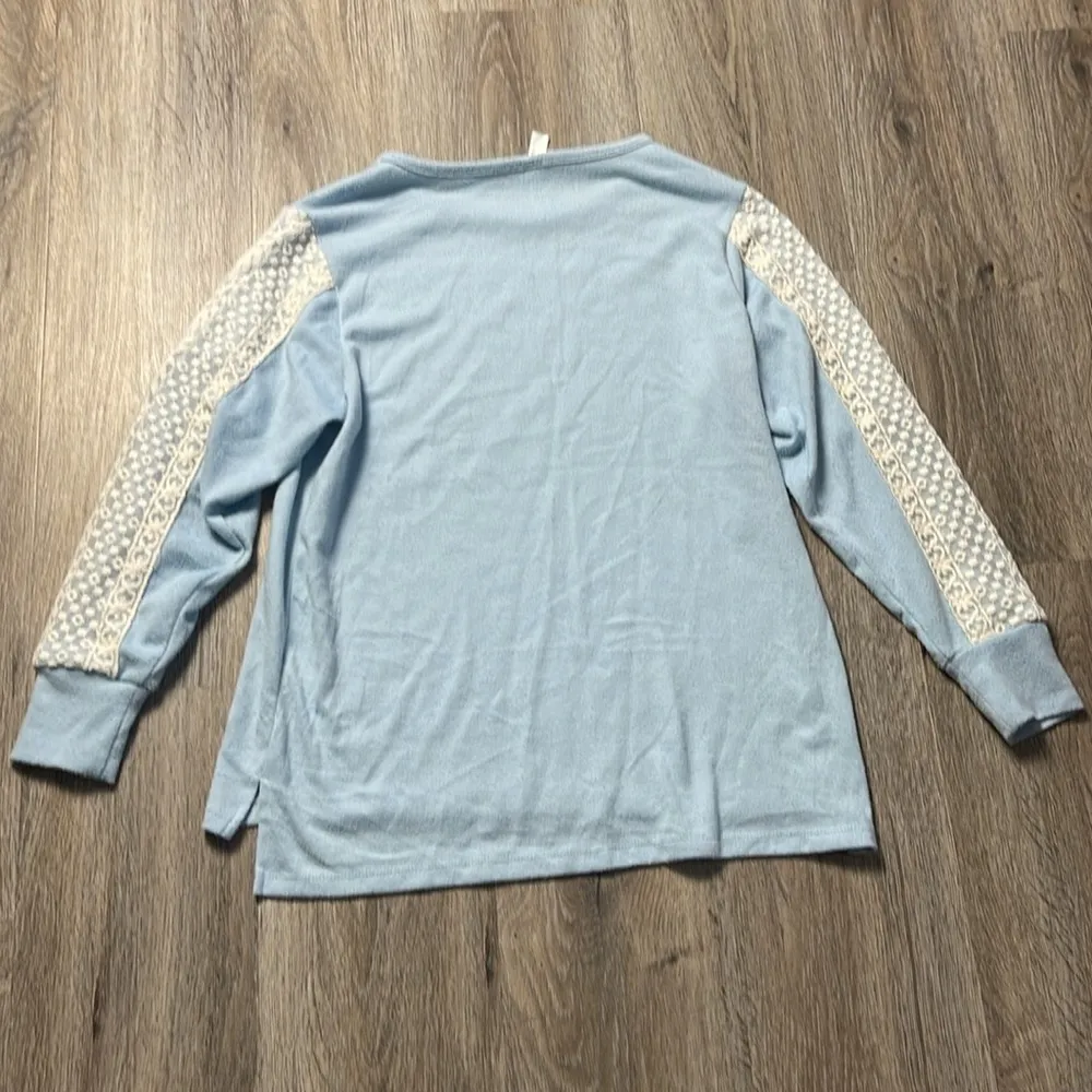 Flora Nikrooz Lace Lounge/PJ Top Size Small - Image 8