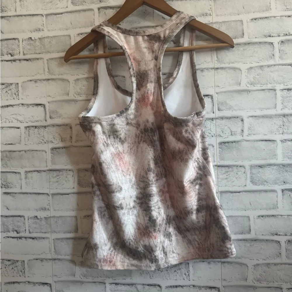 Women’s Evolution and Creation animal print athletic racerback tank top Small - Image 2