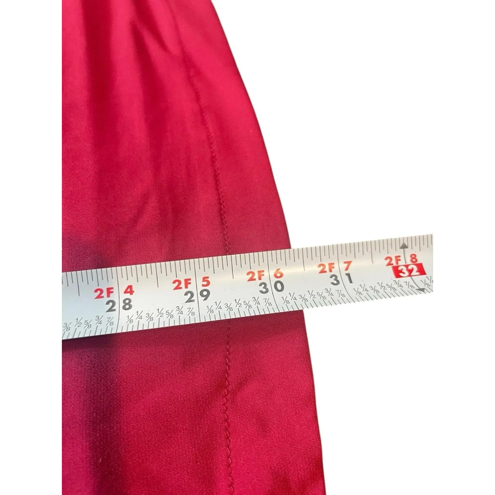 Susan Graver Modern Essentials 3XP Burgundy V-Neck Liquid Knit Long Sleeve Top - Image 8