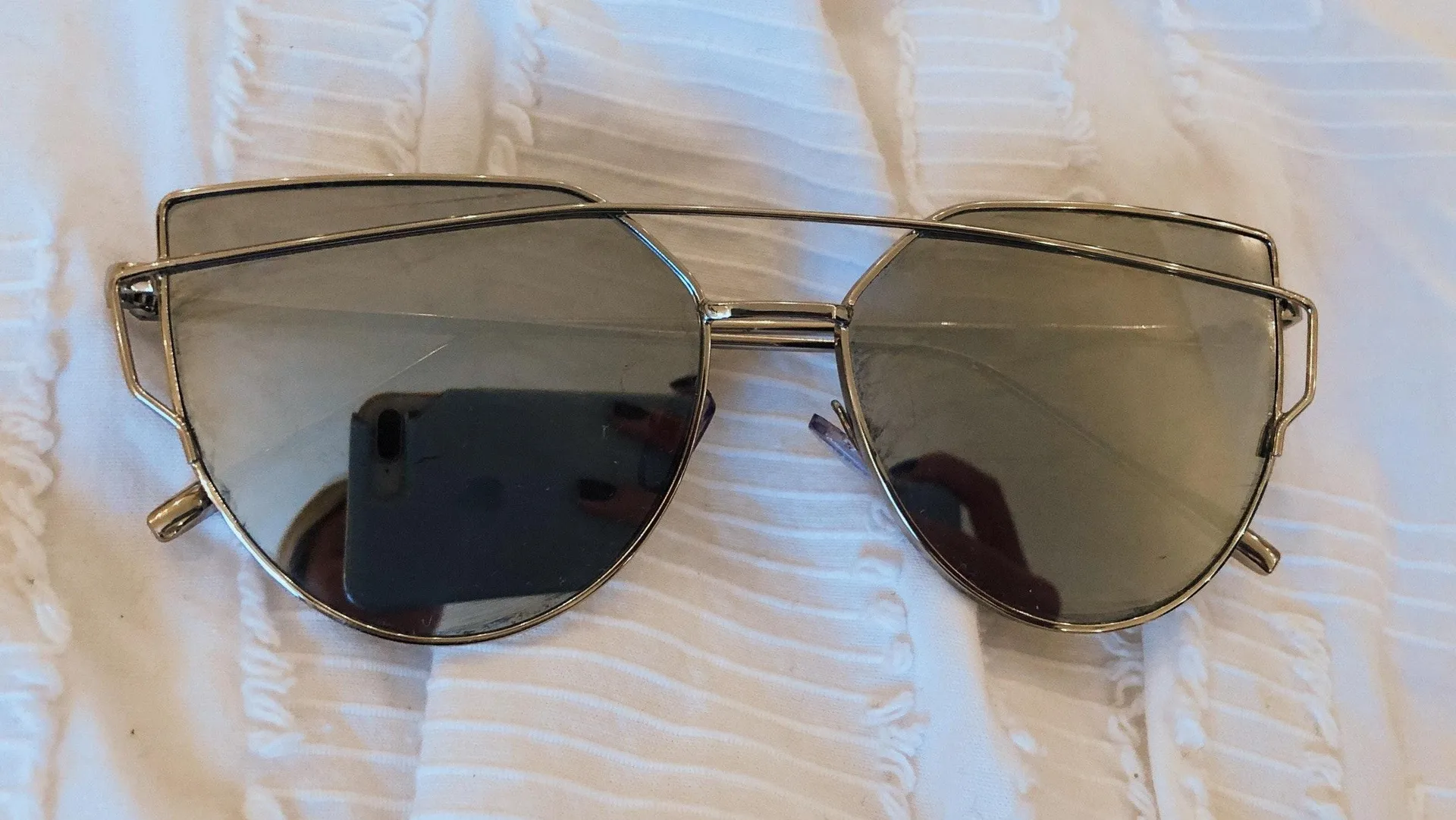 Nordstrom Silver Sunglasses - Image 2