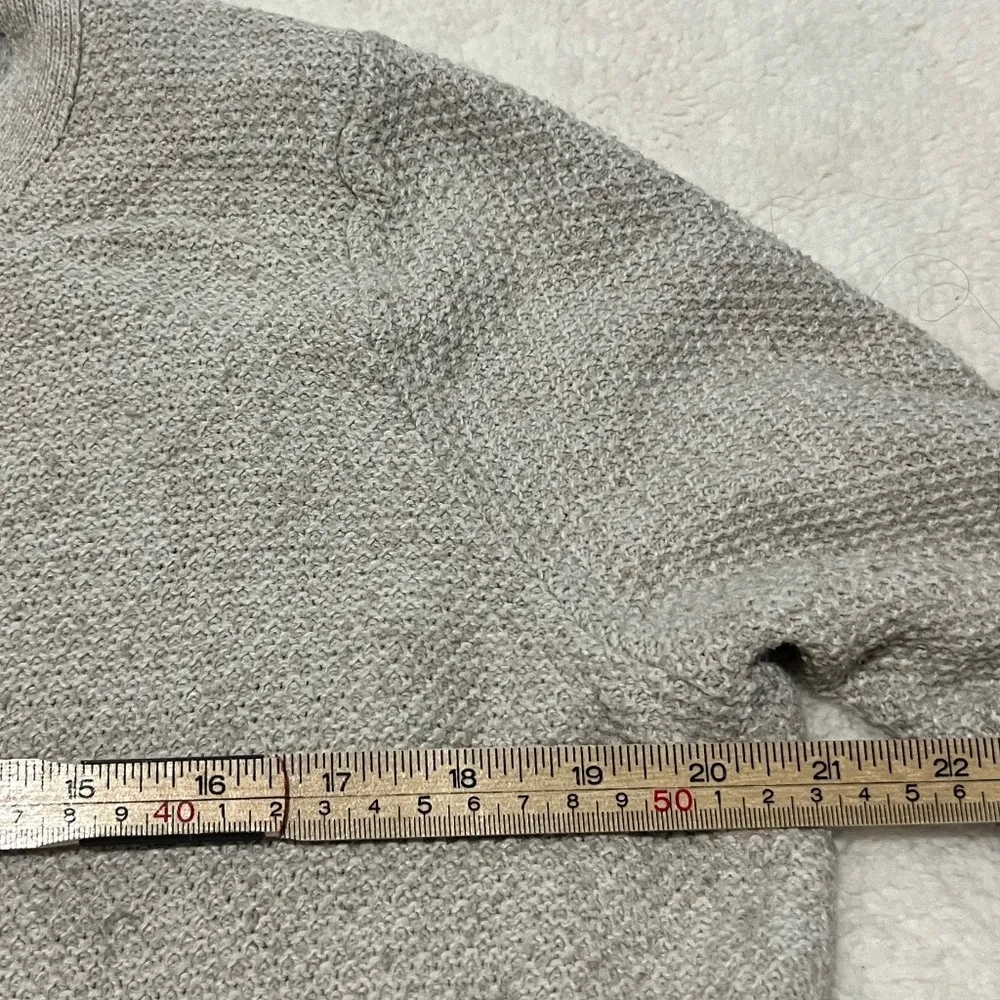 Madewell Crewneck Beige Sweater Size Large - Image 7