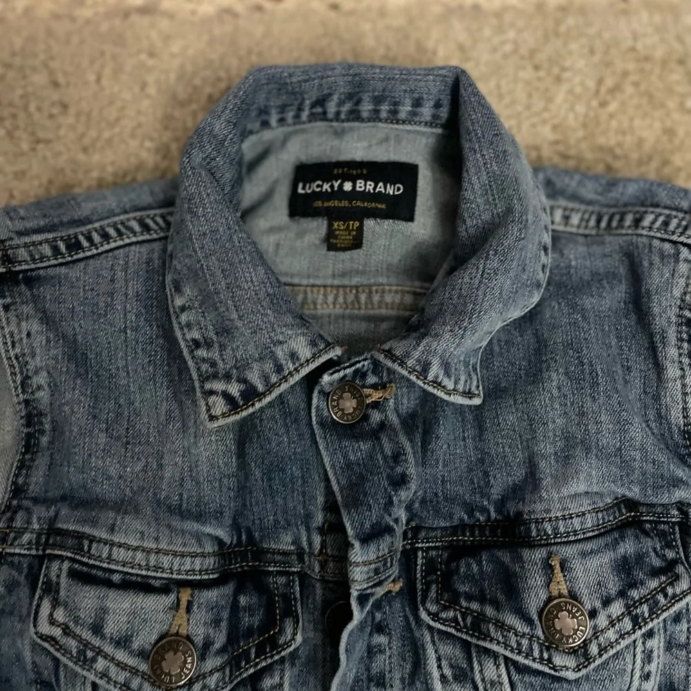 Lucky Brand Denim Vest XSmall - Image 3