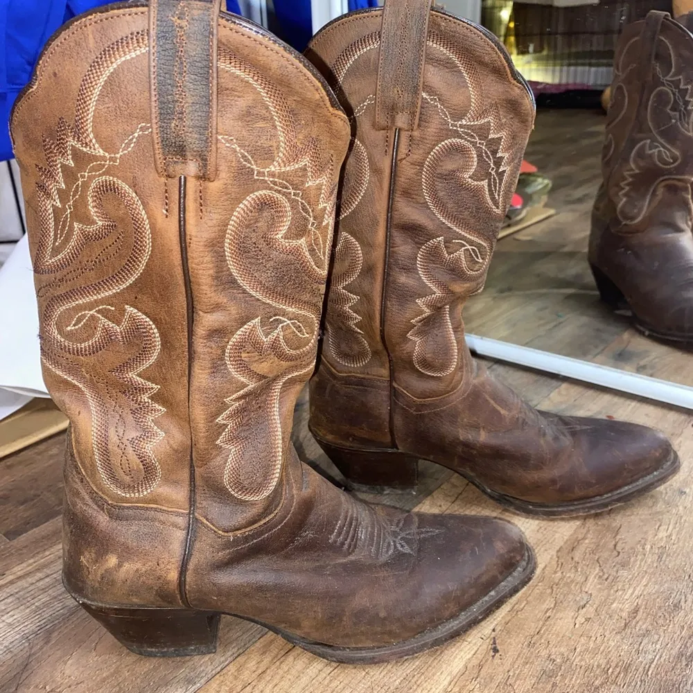 Dan Post Real Leather Boots - Image 4