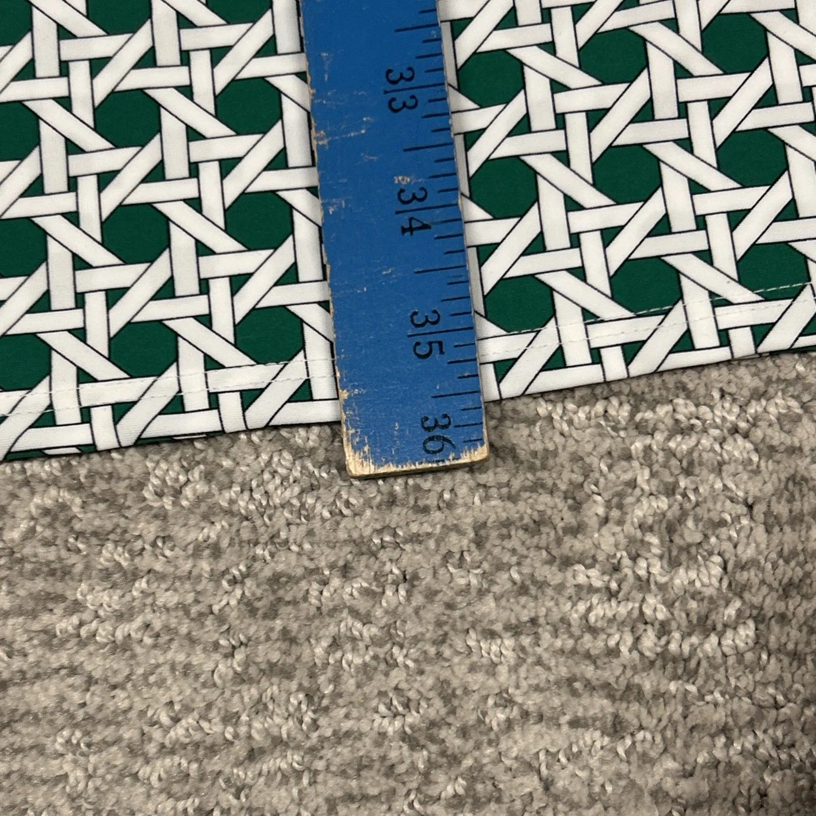 Jude Connally Dress Womens Large Green White Bell Sleeves Stretch Pockets USA - Image 10