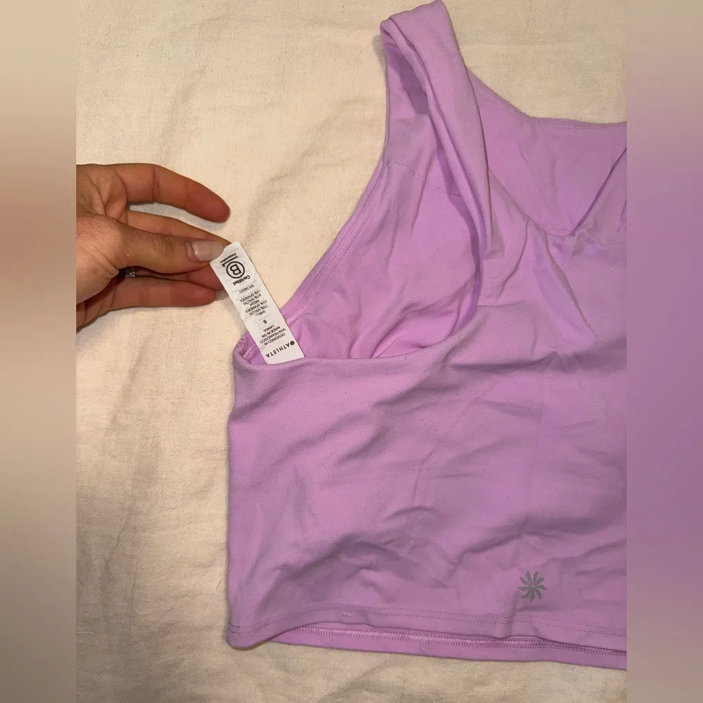 Women's Lavender Crop Top - Image 5