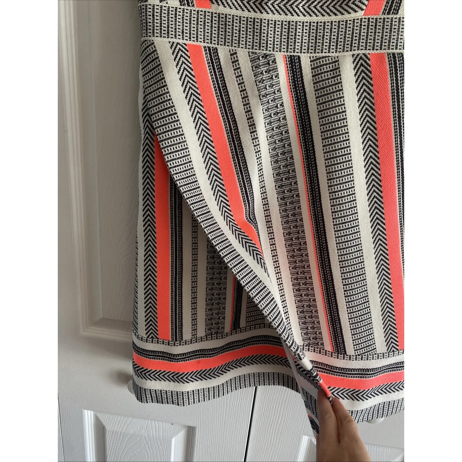 KATE Spade Womens 4 Flights of Fancy Ribbon Jacquard Dress Twee - Image 3