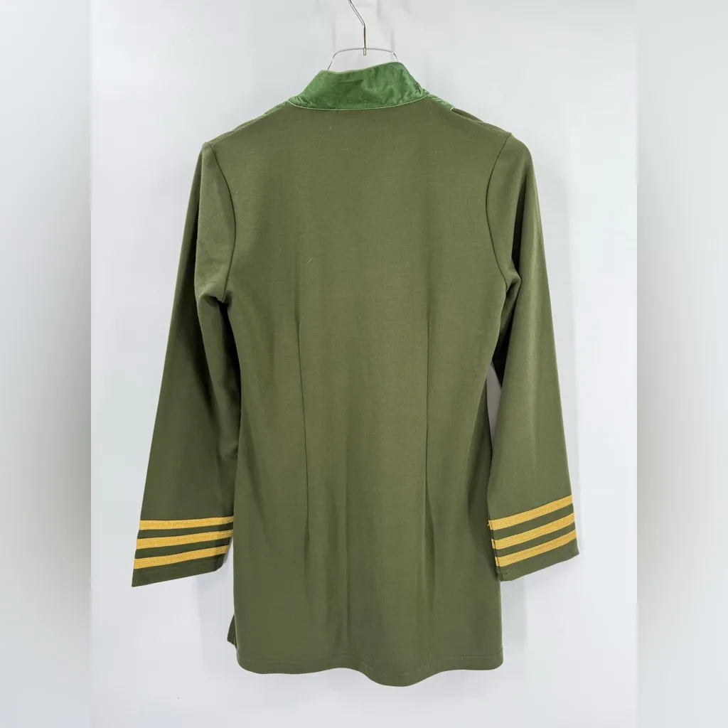 Tuckernuck sail to sable green tunic top size small NWT - Image 3