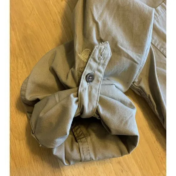 Dri Duck Mortar LS Button‎ Up Shirt Women's Large Tan - Image 8