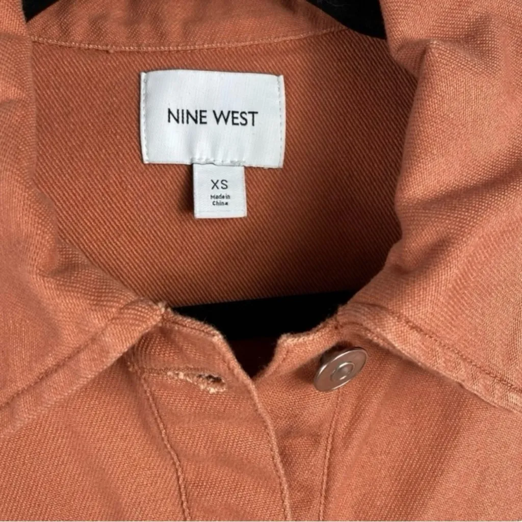 Crop Trucker Jean Jacket Size XS - Image 6