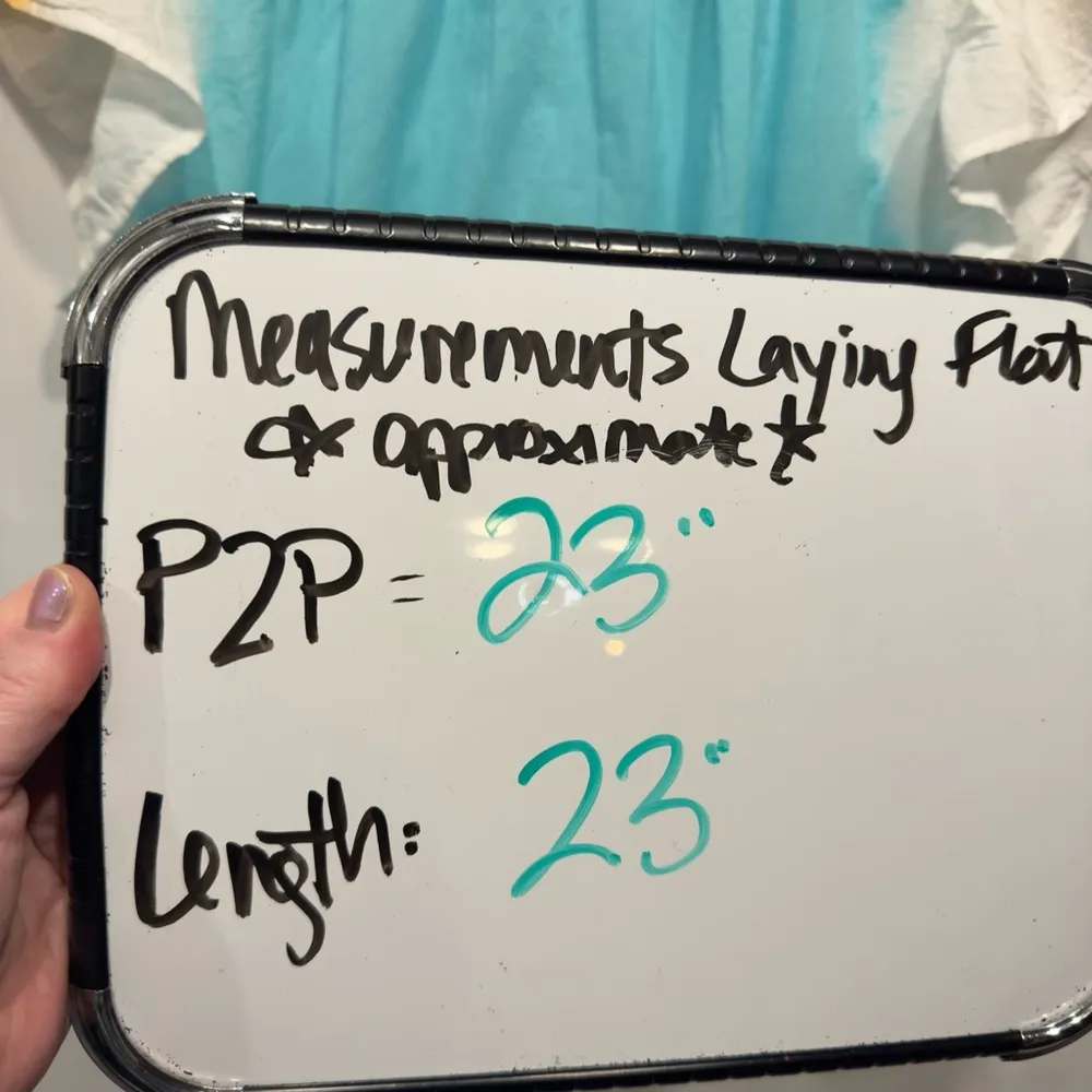 THML  Flutter Sleeve Top size Medium - Image 3