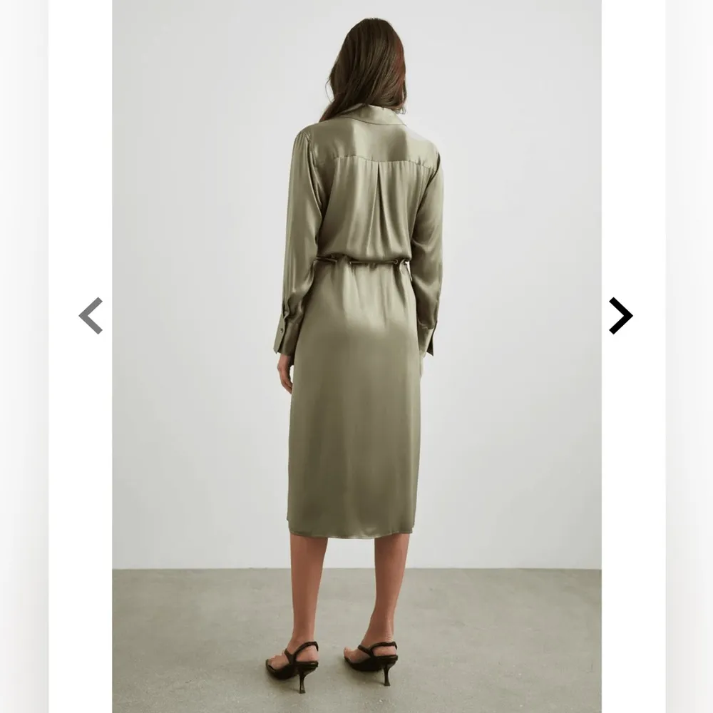 Rails Sage Green Anina Dress Size Small - Image 7