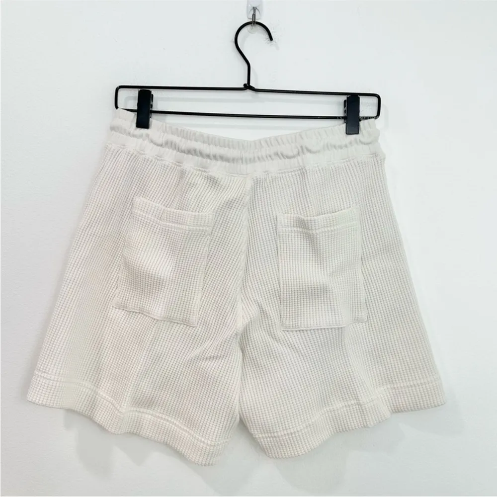 AYR Waffle Cone Shorts Pima Cotton Seashell NEW 
Size XS Comfort Loungewear - Image 2