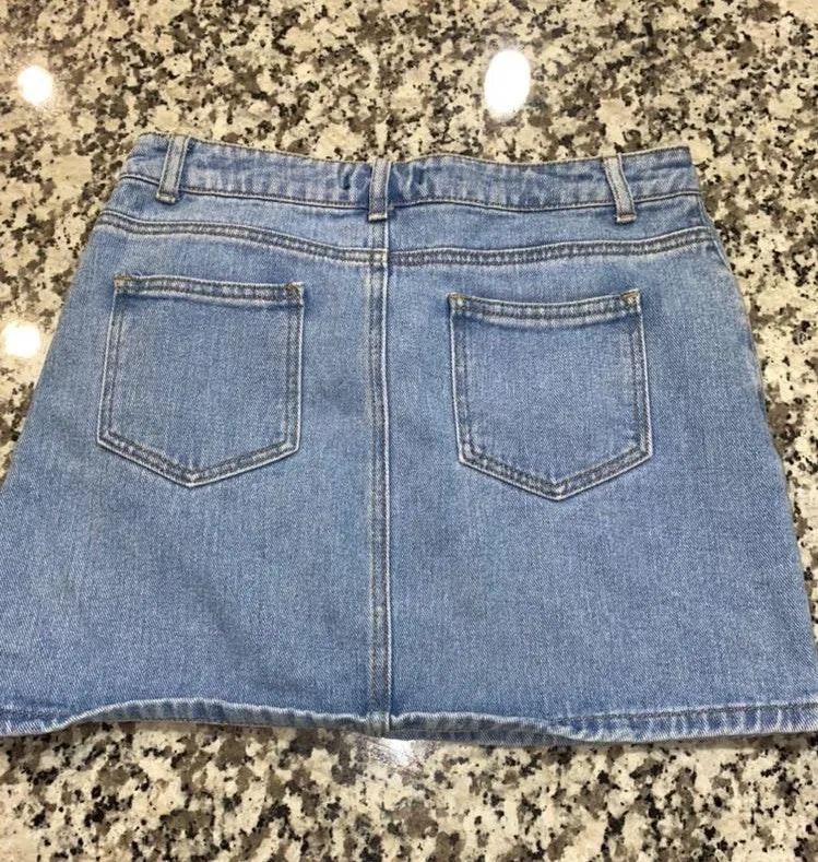 Forever 21 Blue Jean Skirt  - Image 2