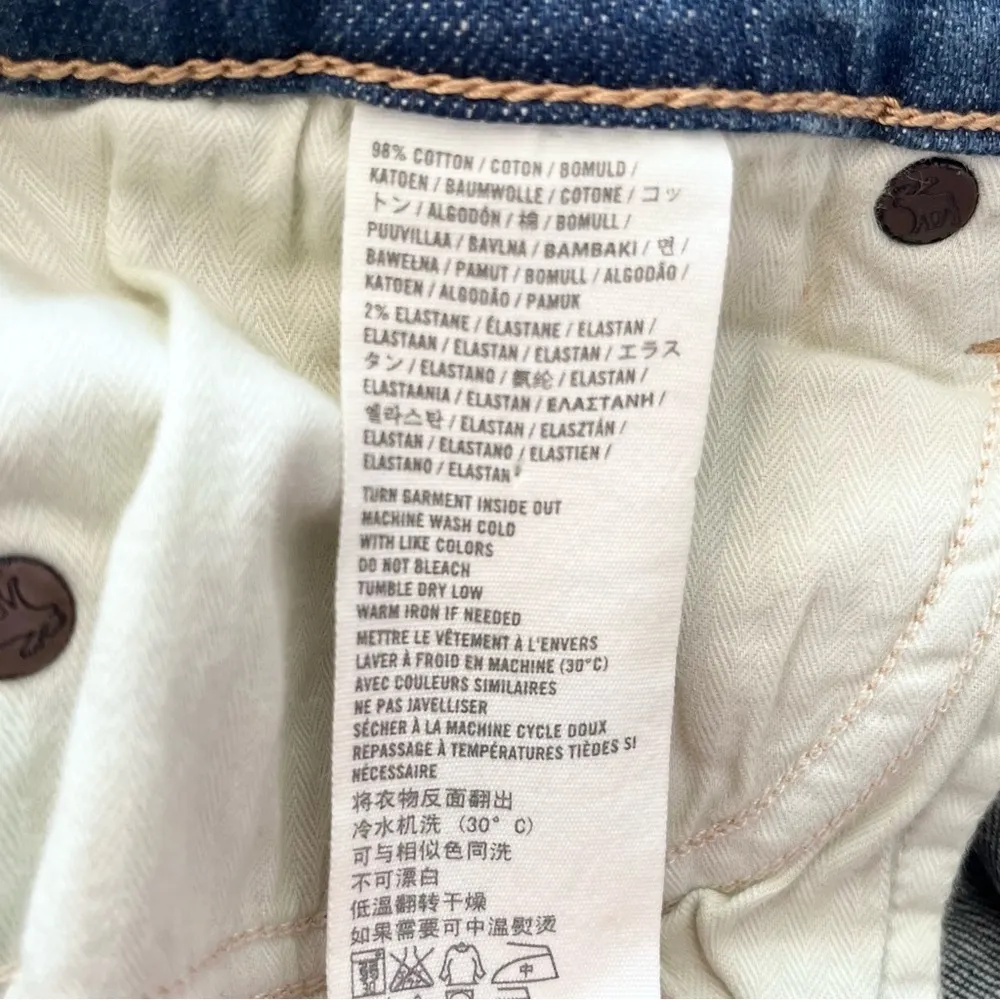 ABERCROMBIE & FITCH Women’s Perfect Stretch Fallon Straight Jeans 8 Long (29) - Image 12