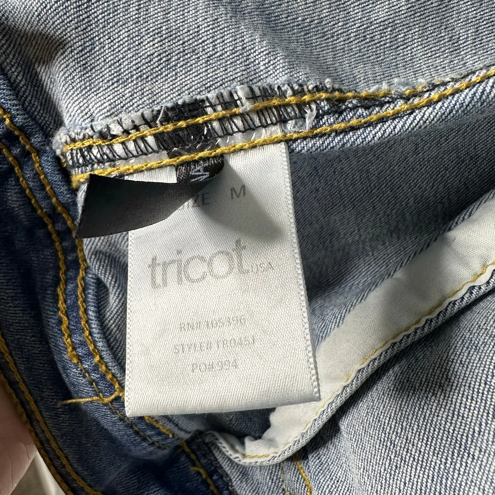 Gina Tricot Size Medium Denim‎ Jacket Medium Wash - Image 5