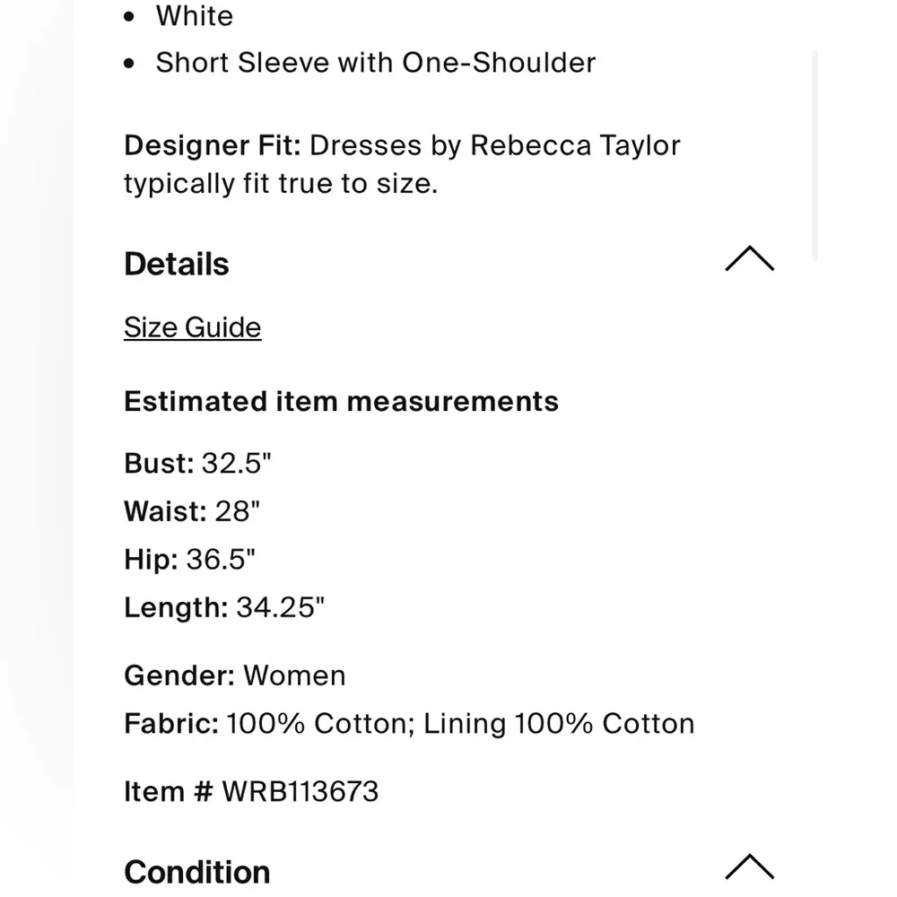 Rebecca Taylor White dress  Asymmetrical Ruffled Sundress mini - Image 12