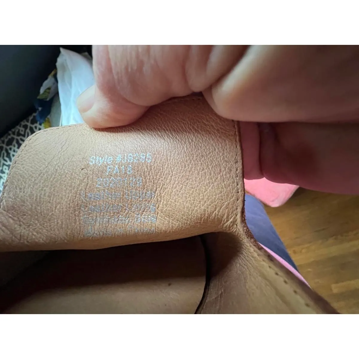 Madewell Brown Leather Mules Size 8 - Image 3