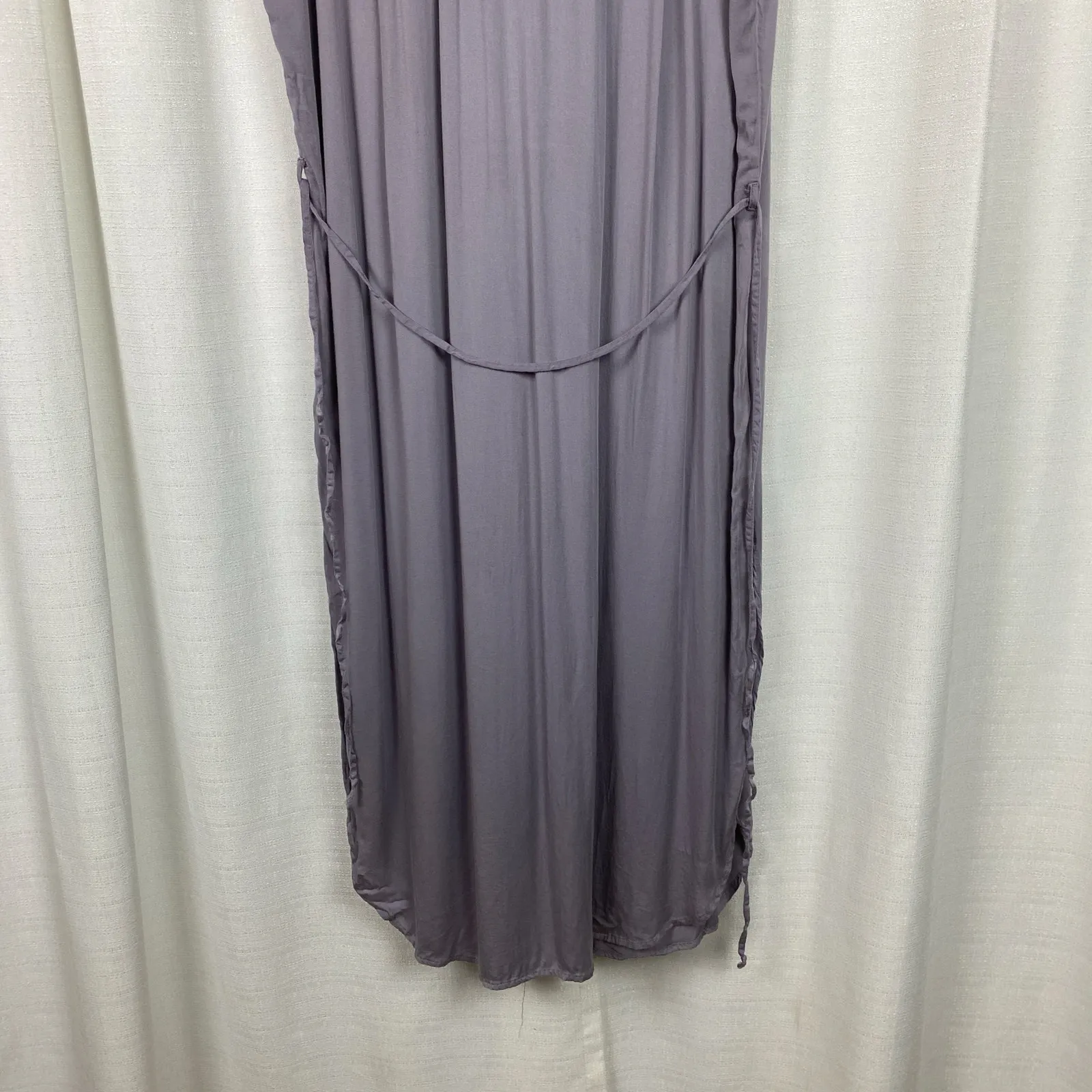 Young Fabulous&Broke Lilac Lavender Sleeveless Shirt Dress Sz.M - Image 14