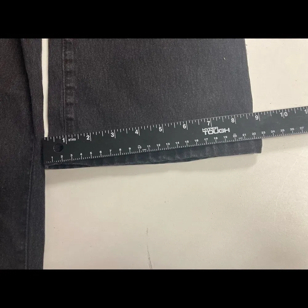 DG2‎ by Diane Gilman, Jeans, Women’s Size 16P, Black, American Flag on Back Pocket Black - Image 9