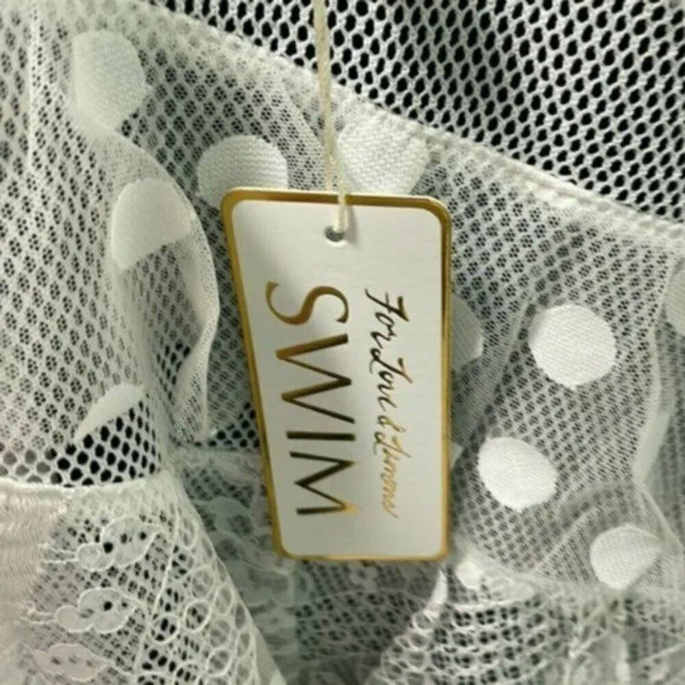 For Love And Lemons Lace tank top White M - Image 13