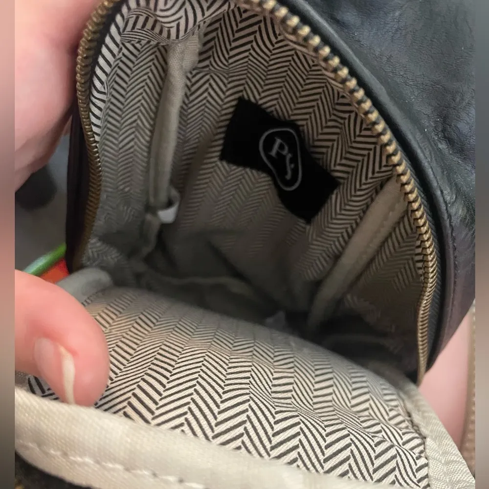 Boho Chest Bag PU Fanny Pack Crossbody Handbag Women Travel Sling Purse Black - Image 2