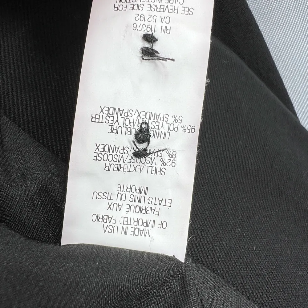 Helmut Lang Women Blazer Jacket One Button Cropped Office Minimalist Edgy Medium - Image 6