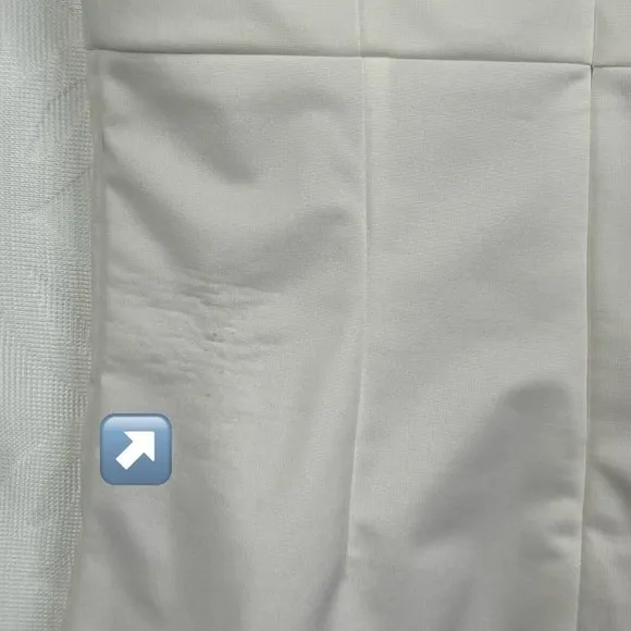 Eden Womens White Sleeveless Studded V Neck‎ Top Size Medium - Image 6