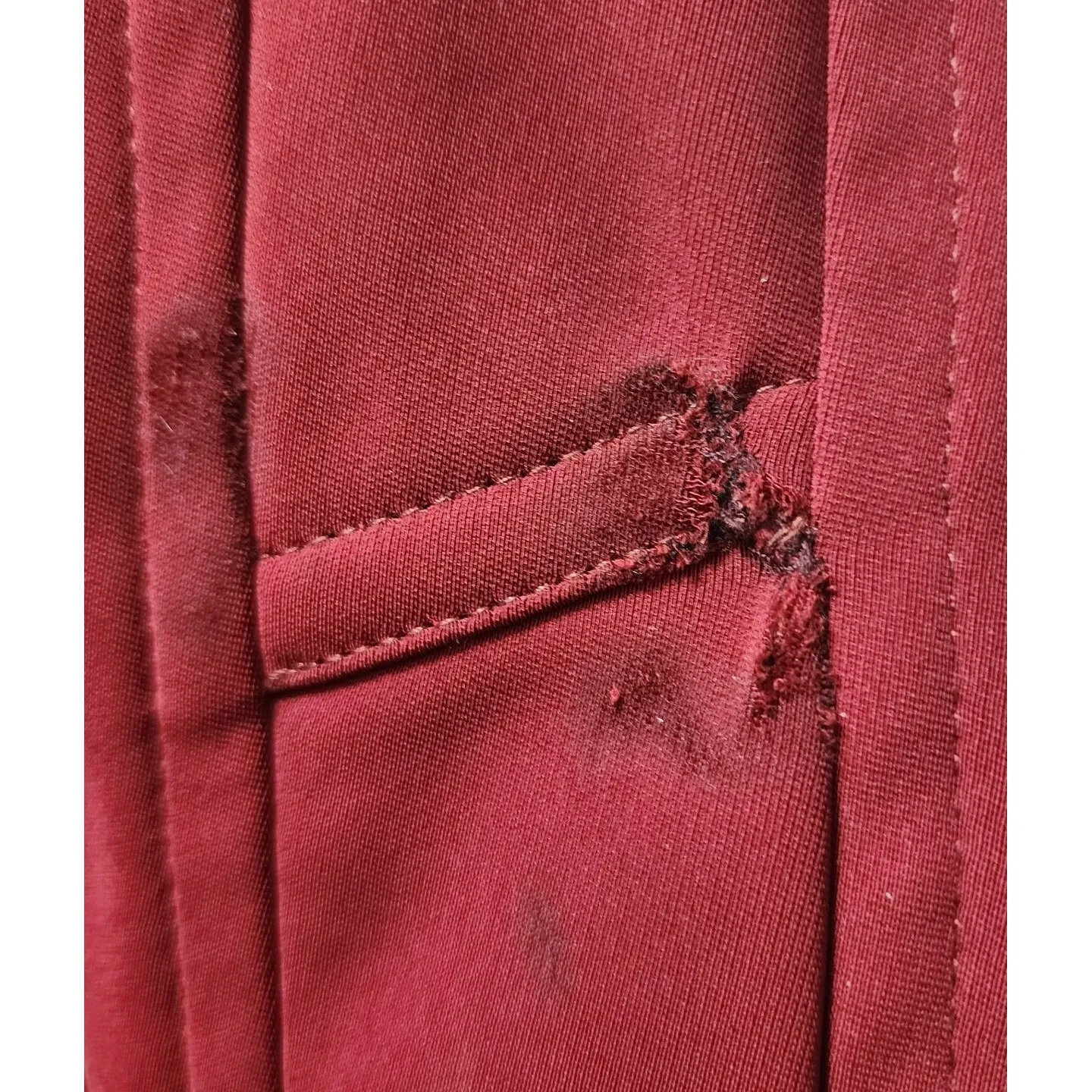 London Fog Red Coat Classic Fit Toggle‎ Closure Overcoat XL/XG - Image 5