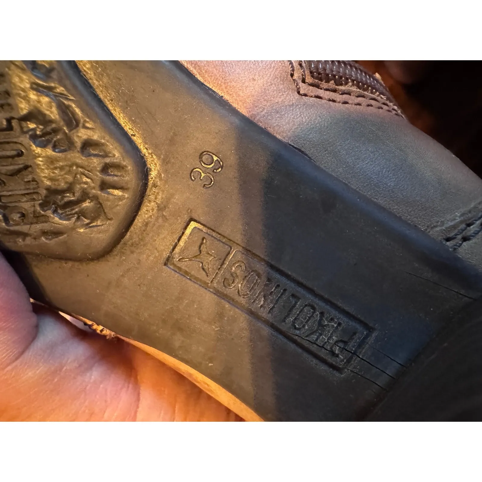 Pikolinos Taupe Brown Scrunch Moto 5" Zip Up Booties Heels EU39 Size 8.5 - Image 8