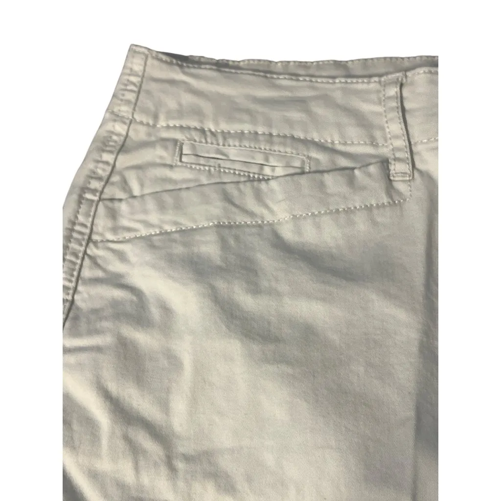 Kim Rogers Bermuda Shorts Khaki Sits at Waist Size 16 Vacation Cruise Wear NWT - Image 2