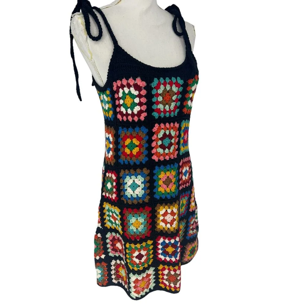 Alanui Positive Vibes Hand Crochet Dress Size undefined - Image 11
