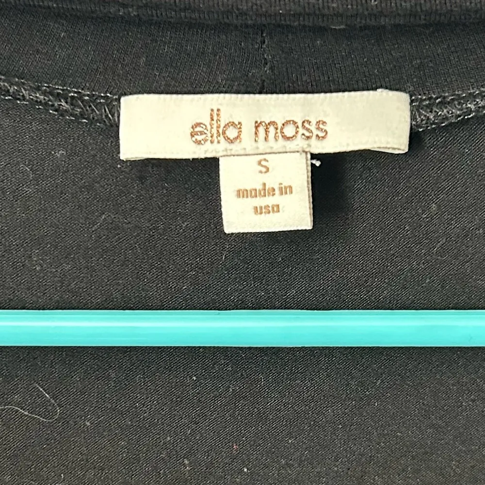 Ella Moss Cut Out Black Women's Top Small - Image 5