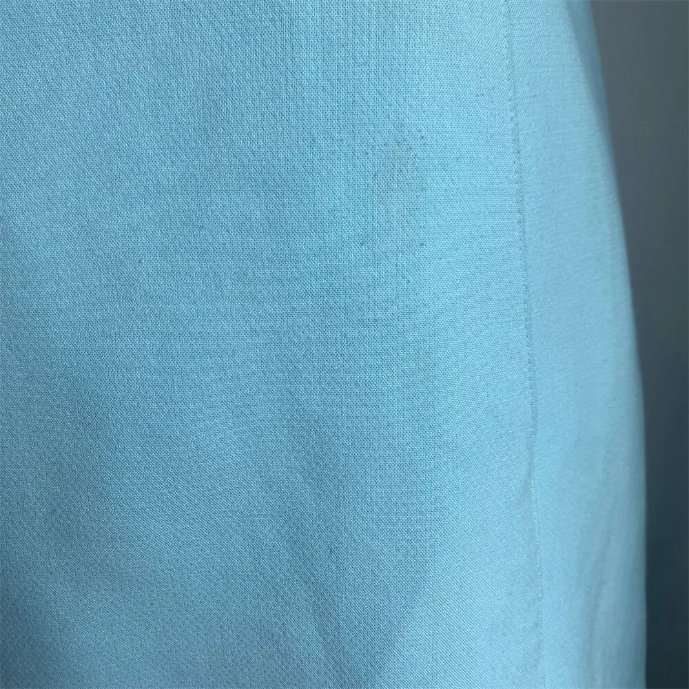 Shoshanna Women's Size 2 Aqua Blue Sleeveless Knee Length Dress with flaw - Image 4