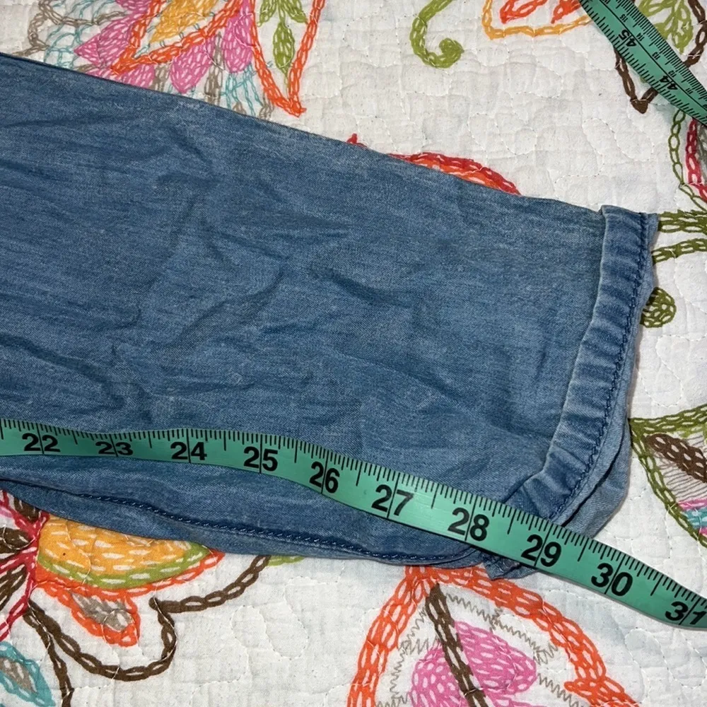 CODE BLEU 10/29 regular St Lucia wash Sienna zip button closure missy average Blue - Image 6